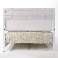 Naima II White Eastern King Bed - Ornate Home