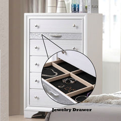 Naima White Chest - Ornate Home