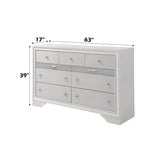 Naima White Dresser - Ornate Home