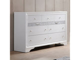 Naima White Dresser - Ornate Home
