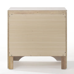 Naima White Nightstand - Ornate Home