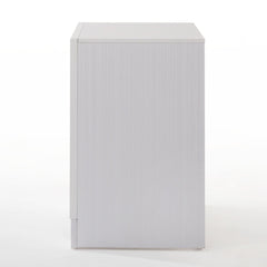 Naima White Nightstand - Ornate Home