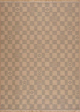 Nairi Checkered Washable Jute Rug - Ornate Home