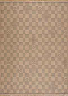Nairi Checkered Washable Jute Rug - Ornate Home
