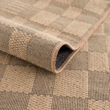Nairi Checkered Washable Jute Rug - Ornate Home