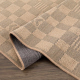Nairi Checkered Washable Jute Rug - Ornate Home