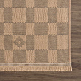 Nairi Checkered Washable Jute Rug - Ornate Home
