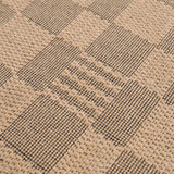 Nairi Checkered Washable Jute Rug - Ornate Home