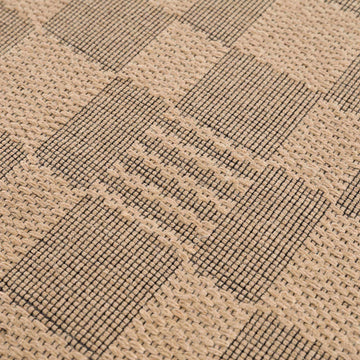 Nairi Checkered Washable Jute Rug - Ornate Home