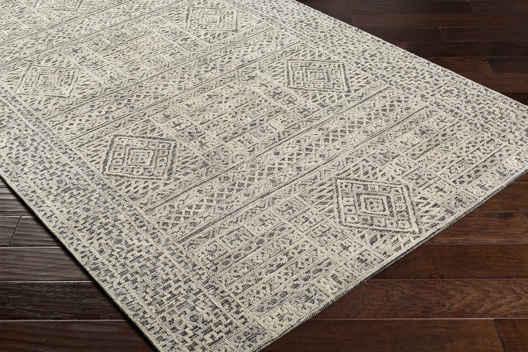 Nairne Textured Wool Area Rug - Clearance - Ornate Home
