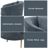 Nakendra Gray Chair W/Pillow - Ornate Home