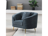 Nakendra Gray Chair W/Pillow - Ornate Home