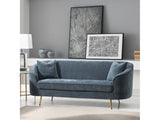 Nakendra Gray Sofa W/2 Pillows - Ornate Home