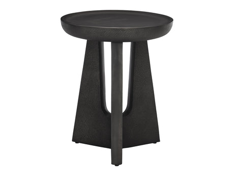Nala Black Nickel Side Table - Ornate Home