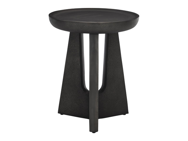 Nala Black Nickel Side Table - Ornate Home