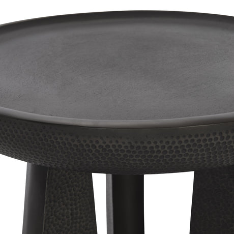 Nala Black Nickel Side Table - Ornate Home
