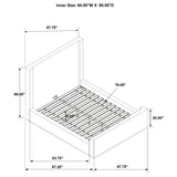 Nala Cream Queen Upholstered Sleigh Bed - Ornate Home