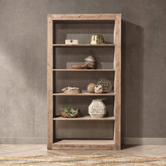 Nalani Natural Bookshelf - Ornate Home