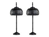 Nalla Black Buffet Lamp (Set of 2) - Ornate Home