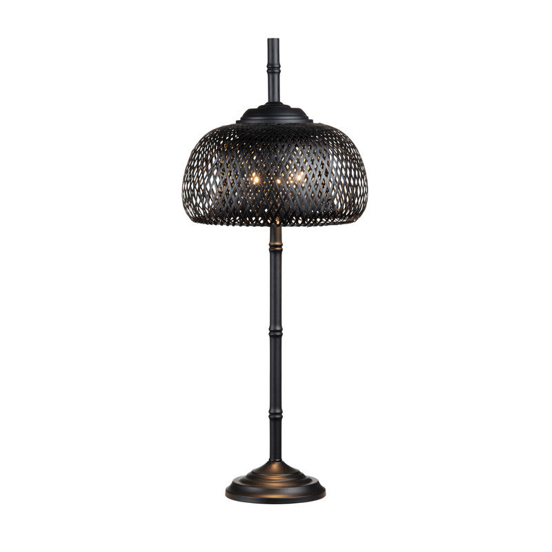 Nalla Black Buffet Lamp (Set of 2) - Ornate Home