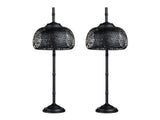 Nalla Black Buffet Lamp (Set of 2) - Ornate Home