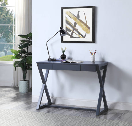 Nalo Charcoal Console Table - Ornate Home