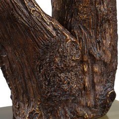 Namath Brown Wood Table Lamp - Ornate Home