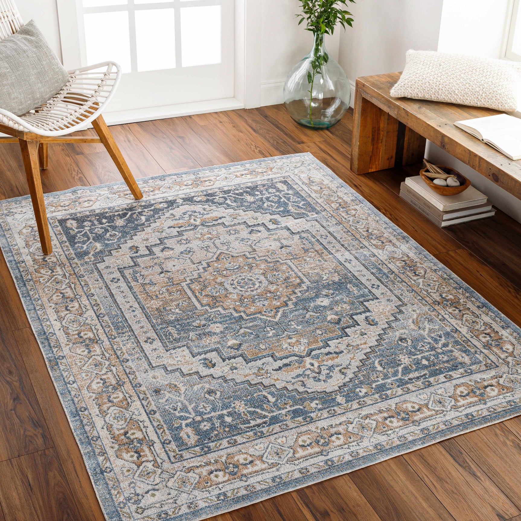 Nana Washable Area Rug - Ornate Home