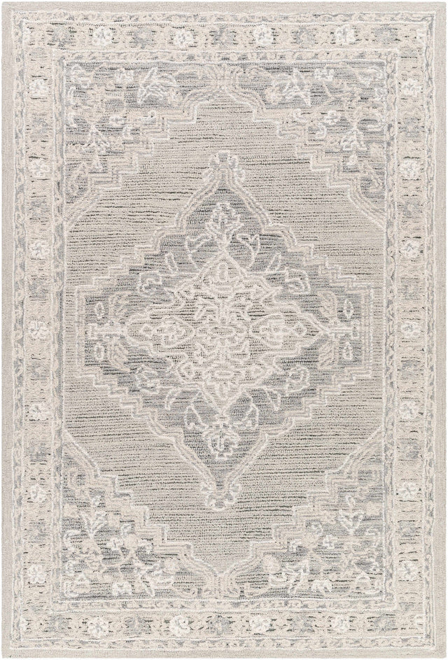 Nani Gray Wool Blend Area Rug - Clearance - Ornate Home