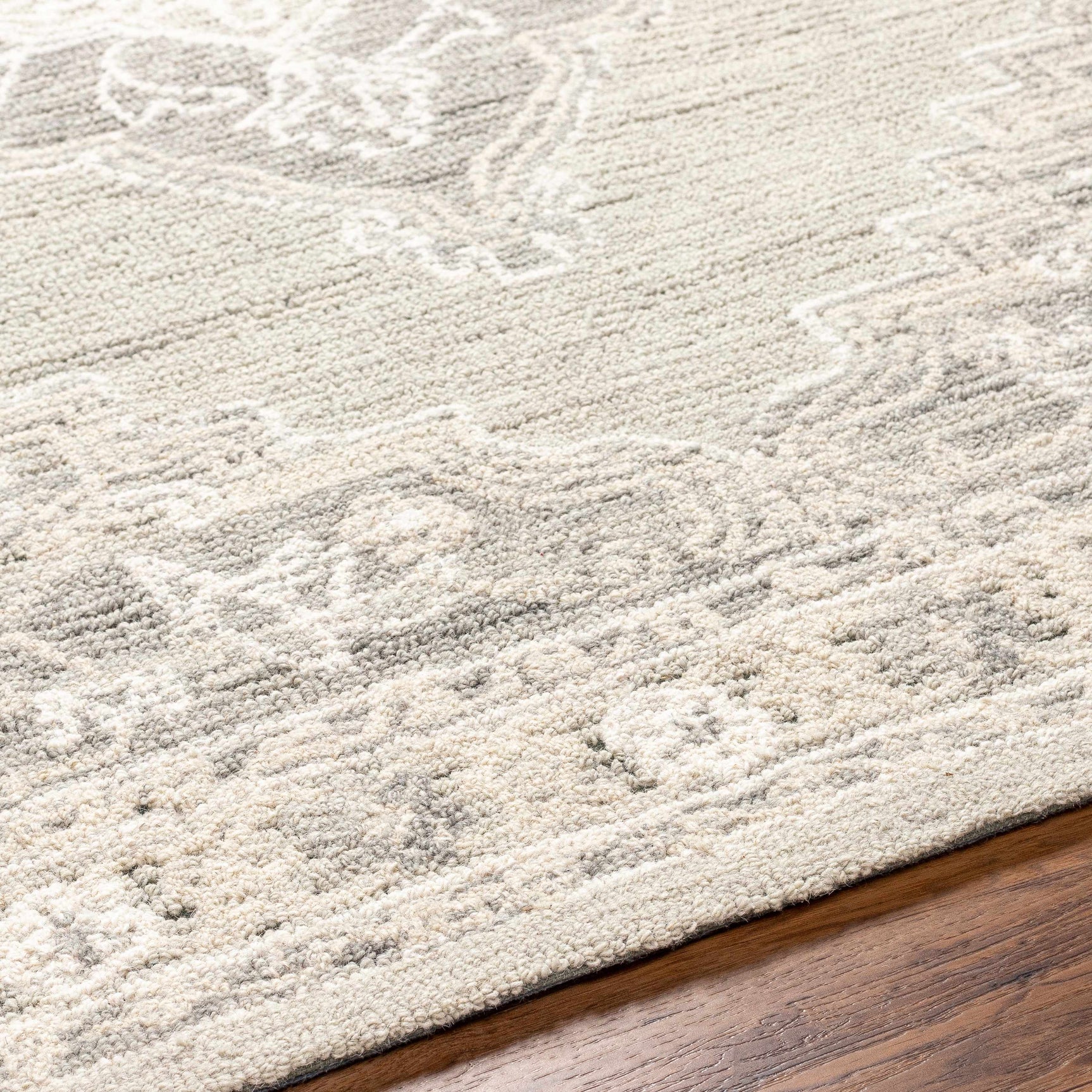 Nani Gray Wool Blend Area Rug - Clearance - Ornate Home