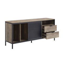 Nantan Oak TV Stand - Ornate Home