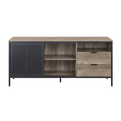 Nantan Oak TV Stand - Ornate Home
