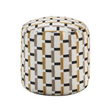 Nantes Multi-color Pouf - Ornate Home