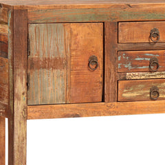 Nantucket Antique Wood Console Table - Ornate Home