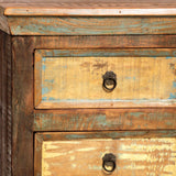 Nantucket Antique Wood Nightstand - Ornate Home