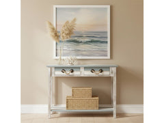 Nantucket Blue/White Console Table - Ornate Home