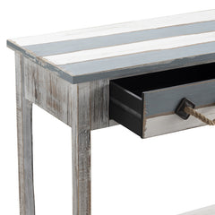 Nantucket Blue/White Console Table - Ornate Home