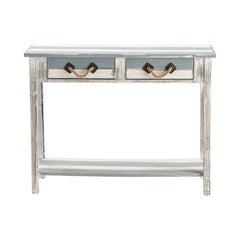 Nantucket Blue/White Console Table - Ornate Home