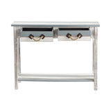 Nantucket Blue/White Console Table - Ornate Home