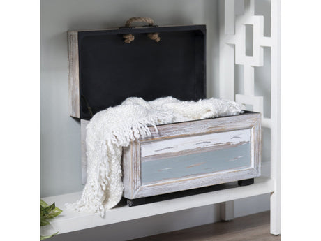 Nantucket Brown/Blue 3-Piece Trunks - Ornate Home