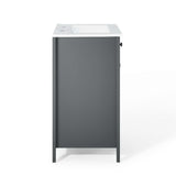 Nantucket Gray/White 24" Bathroom Vanity - Ornate Home