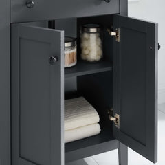 Nantucket Gray/White 24" Bathroom Vanity - Ornate Home