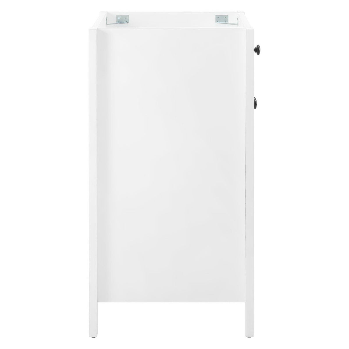 Nantucket White 24" Bathroom Vanity Cabinet (Sink Basin Not Included) - Ornate Home