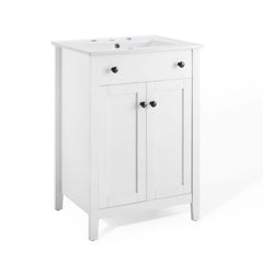 Nantucket White 24" Bathroom Vanity - Ornate Home