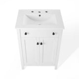 Nantucket White 24" Bathroom Vanity - Ornate Home