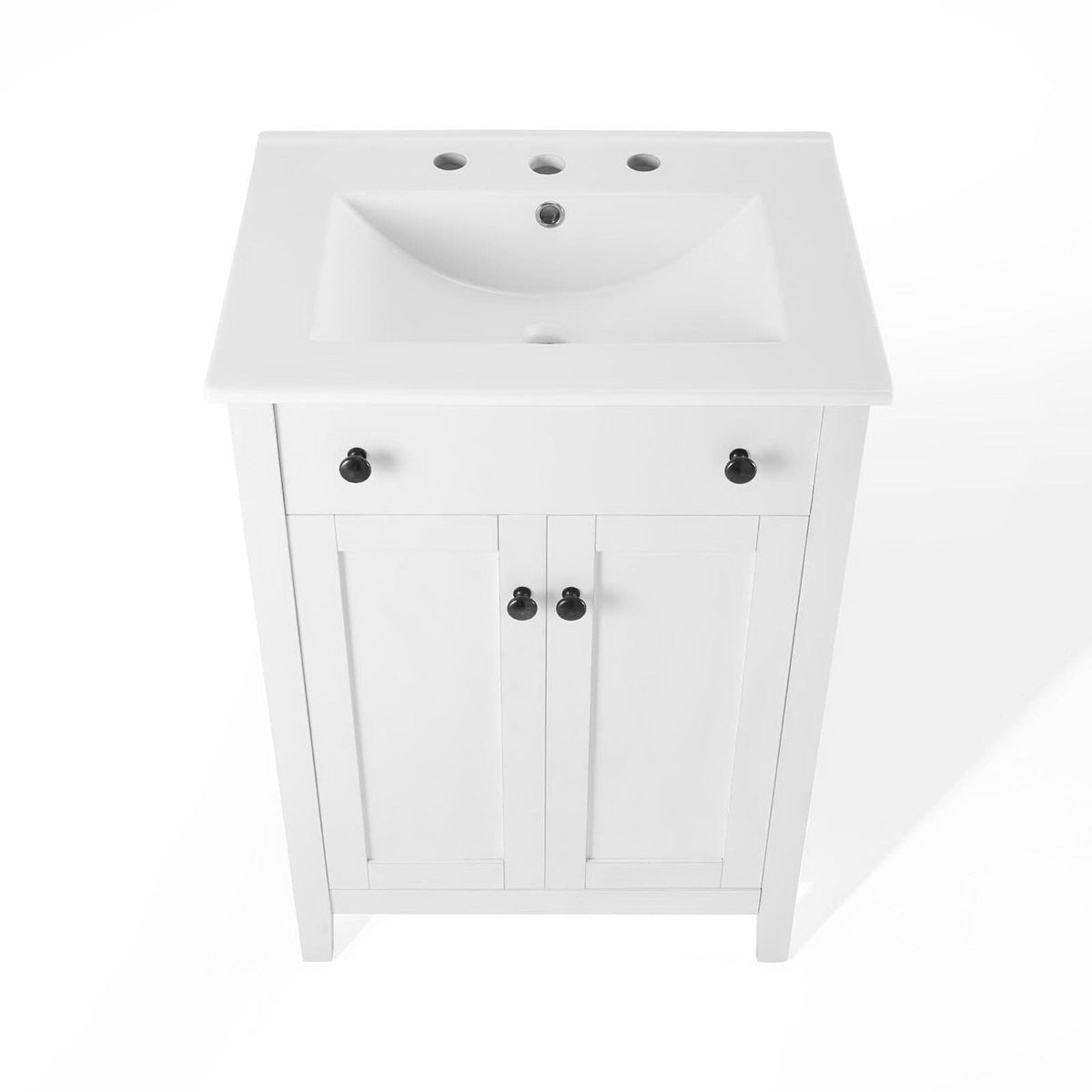 Nantucket White 24" Bathroom Vanity - Ornate Home