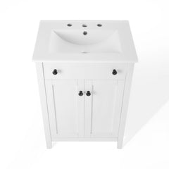 Nantucket White 24" Bathroom Vanity - Ornate Home