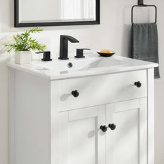 Nantucket White 24" Bathroom Vanity - Ornate Home