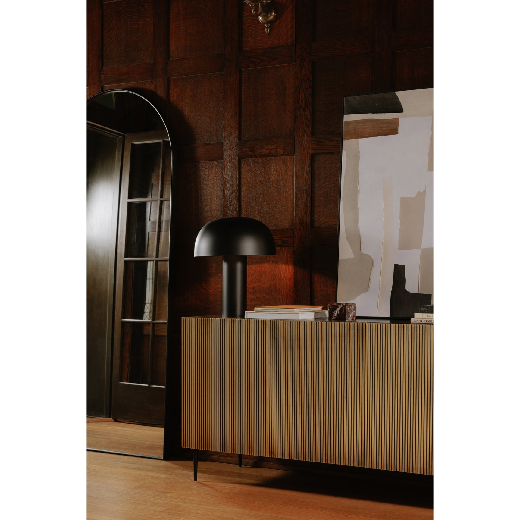 Nanu Black Table Lamp - Ornate Home