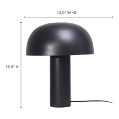 Nanu Black Table Lamp - Ornate Home